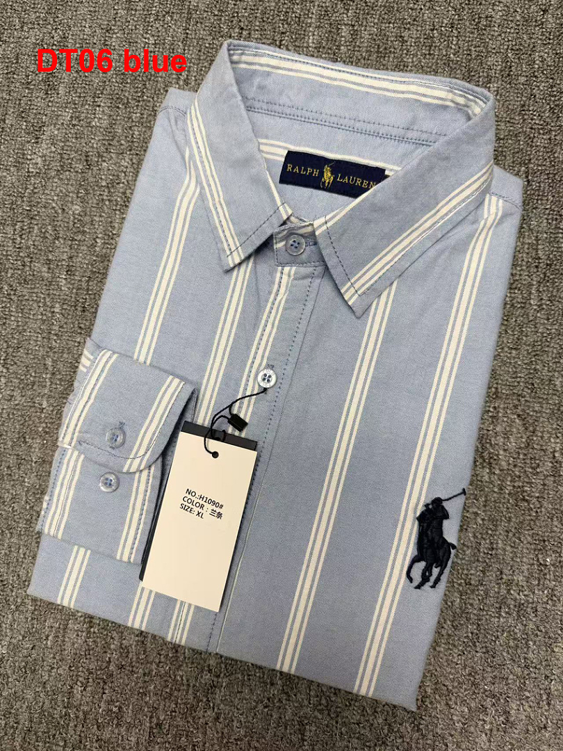 Ralph Lauren Classic Fit Stripe Cotton Broadcloth · A3158 — תמונה 5