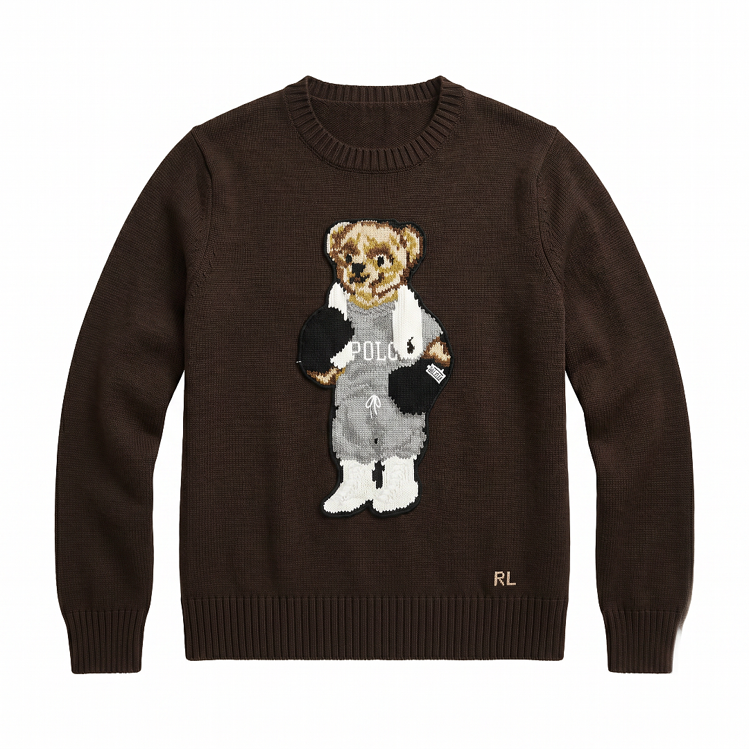 Ralph Lauren Polo Bear Cotton Crewneck Sweater · A3396 — תמונה 11