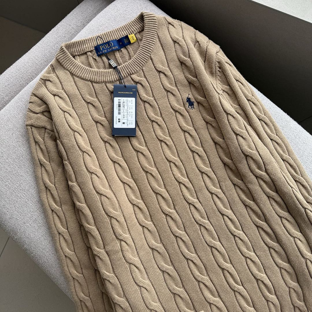 A2591 Rauph Lauren men sweater twist model — תמונה 23