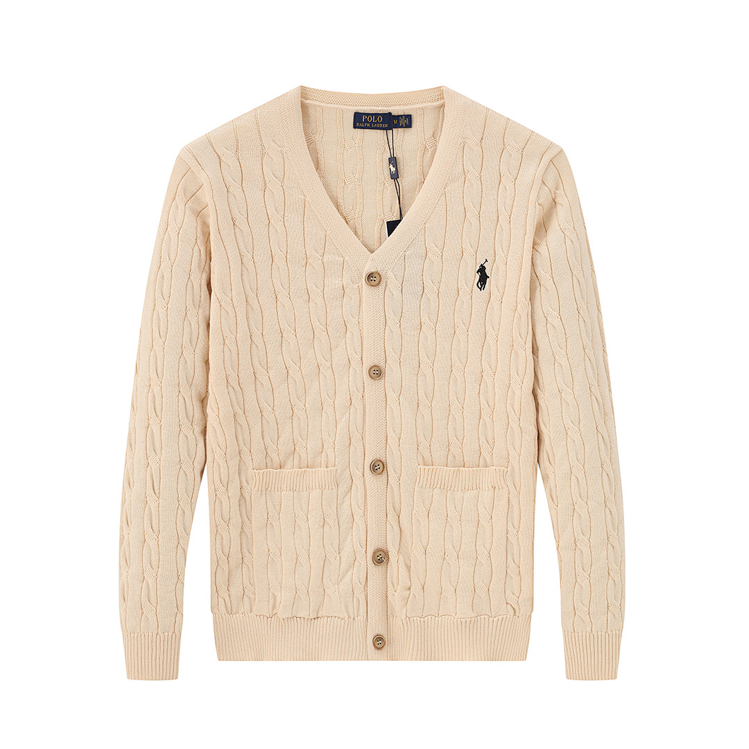 Ralph Lauren Cable-Knit Cotton Cardigan · A2797 — תמונה 11