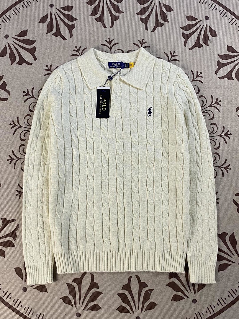 Polo Ralph Lauren Cable-Knit Polo Sweater · A2858 — תמונה 16
