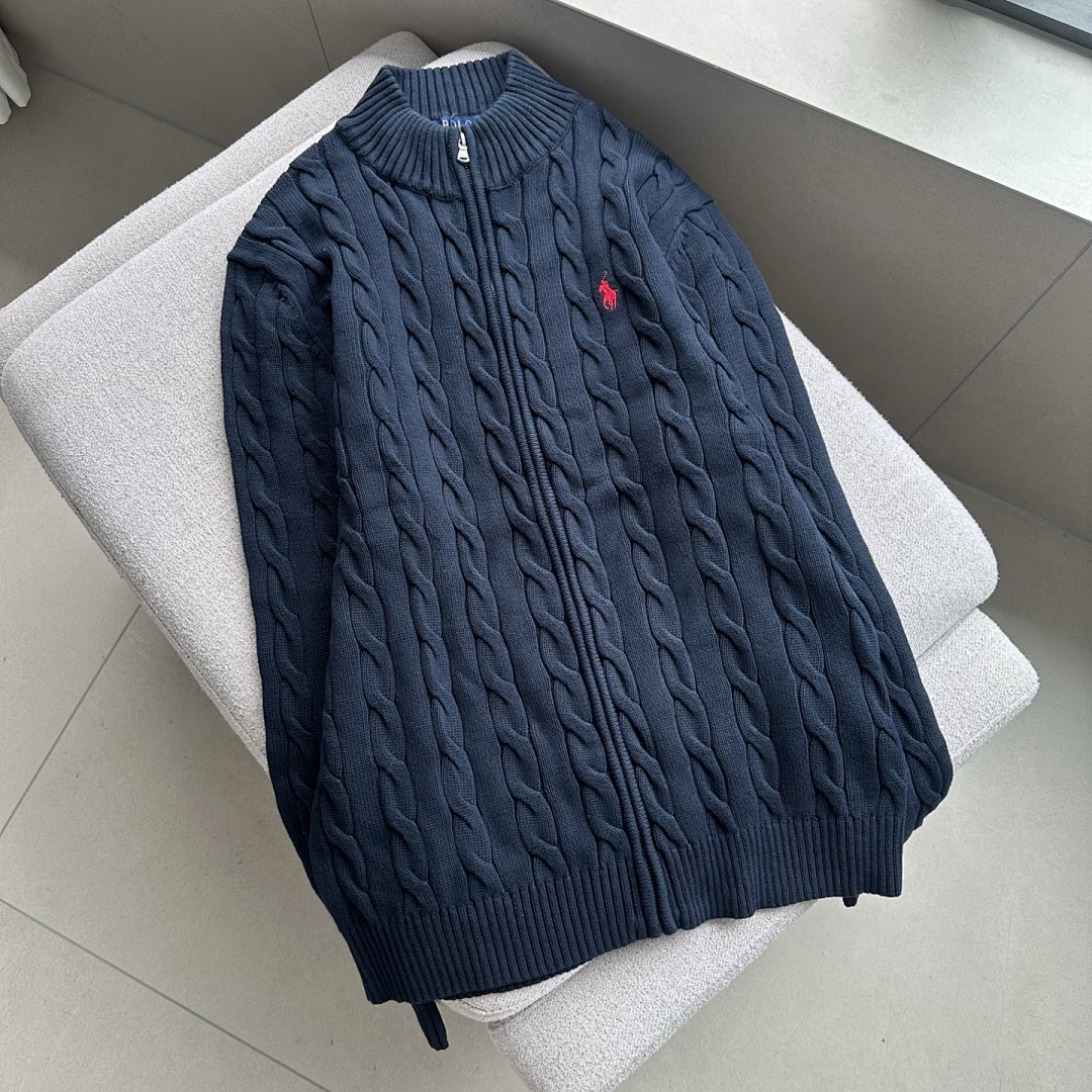 A2592 Rauph Lauren men sweater zipper model — תמונה 19