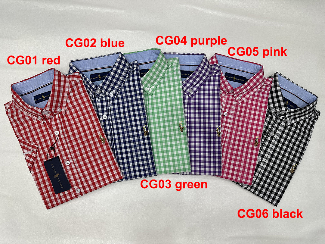 Ralph Lauren Gingham Cotton Madras Camp Shirt · A1971 — תמונה 3