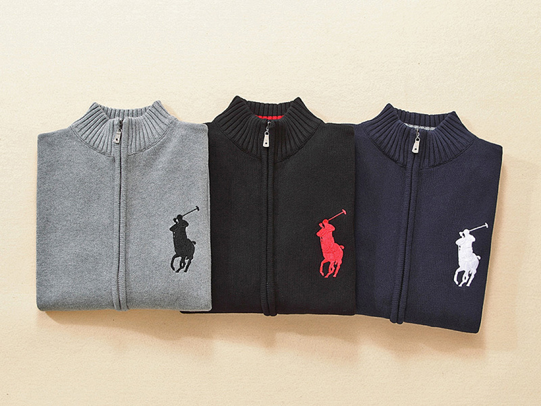 Ralph Lauren Polo Pony Cardigan · A527 — תמונה 18