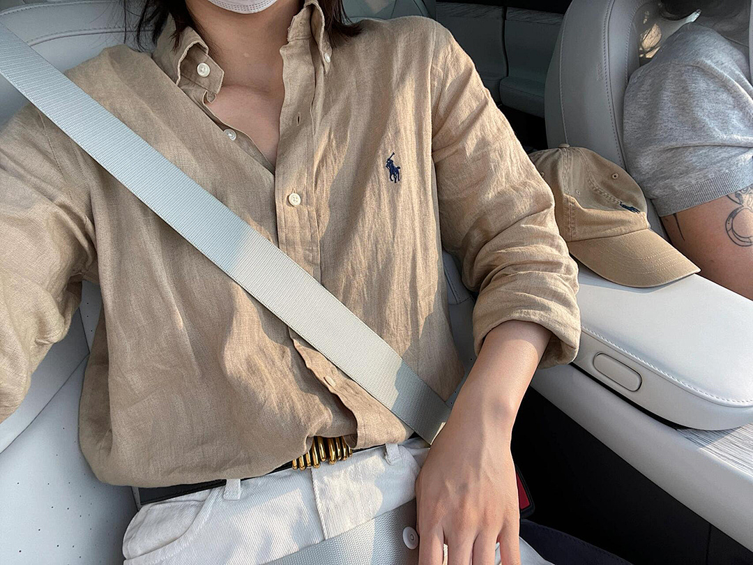 Ralph Lauren Classic Fit Linen Shirt · A2396 — תמונה 25