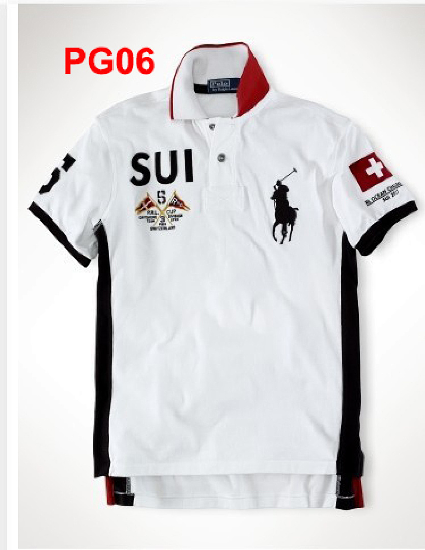 Ralph Lauren Mexico Color Block Pique Polo · A2437 — תמונה 12