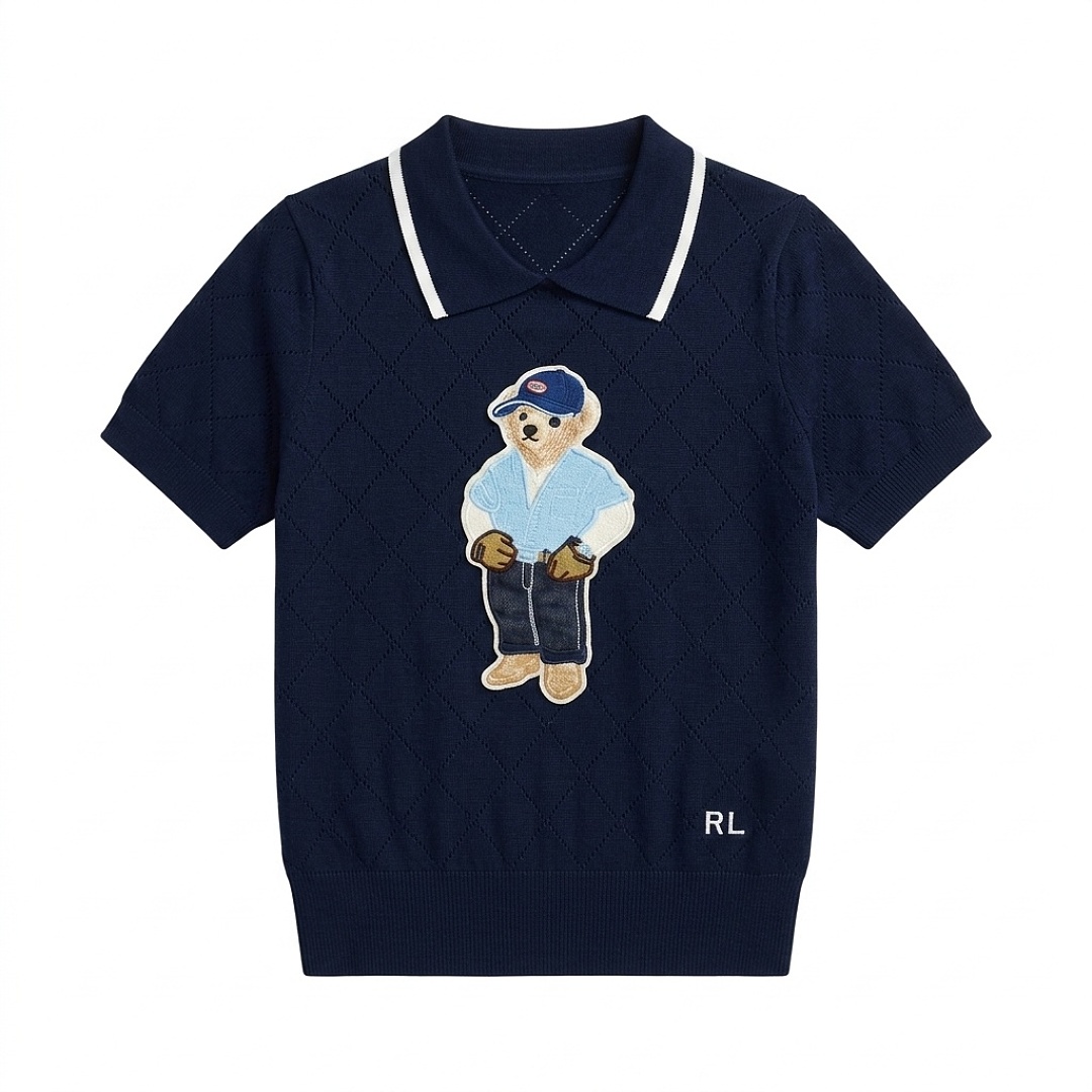 Ralph Lauren Polo Bear Jersey T-Shirt · A3395 — תמונה 21