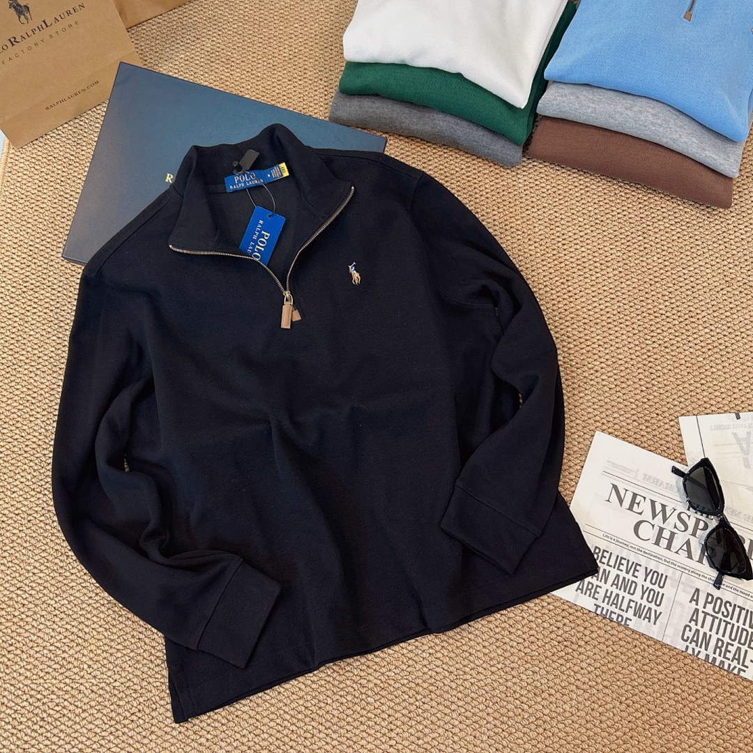 Ralph Lauren Estate-Rib Quarter-Zip Pullover · A2909 — תמונה 34