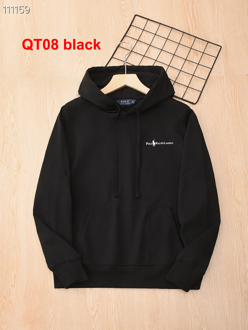 Polo Ralph Lauren RL Fleece Plaid-Logo Hoodie · A2108 — תמונה 4