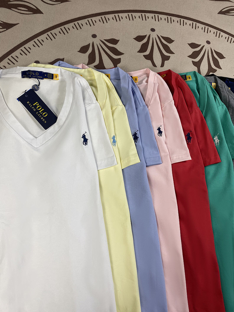 Ralph Lauren V-Neck T-Shirt · A2411 — תמונה 34