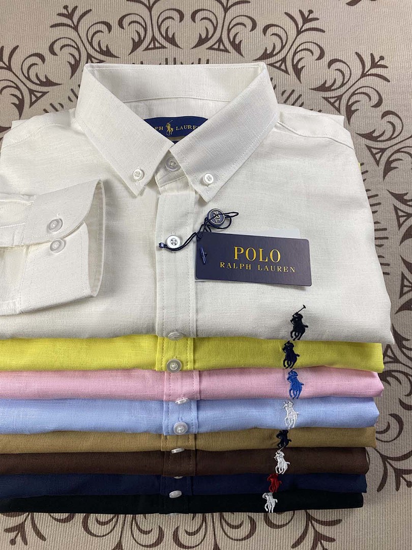 Ralph Lauren Classic Fit Linen Shirt · A2396 — תמונה 48