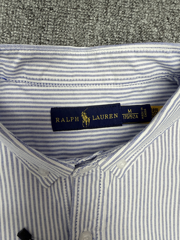 Ralph Lauren Striped Oxford Shirt · A3172 — תמונה 9