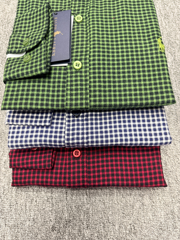 Ralph Lauren Gingham Stretch Poplin Shirt · A3157 — תמונה 27