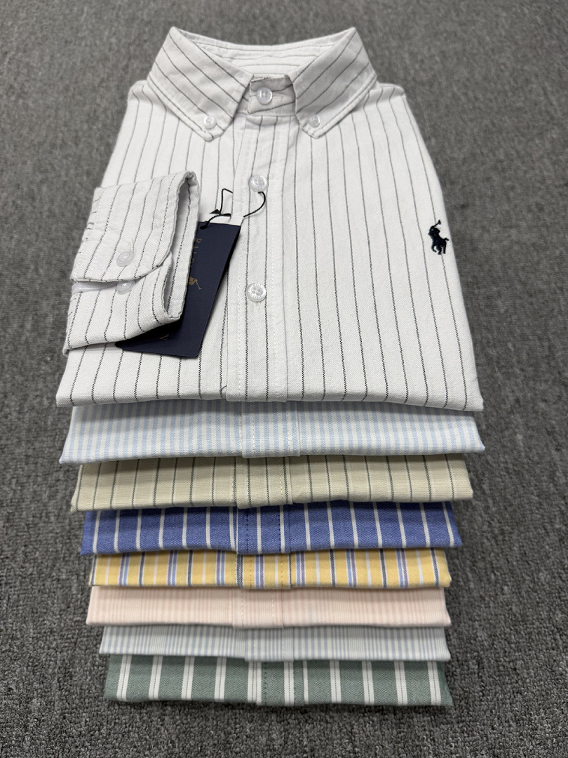 Ralph Lauren Classic Fit Striped Oxford Shirt · A3238 — תמונה 49