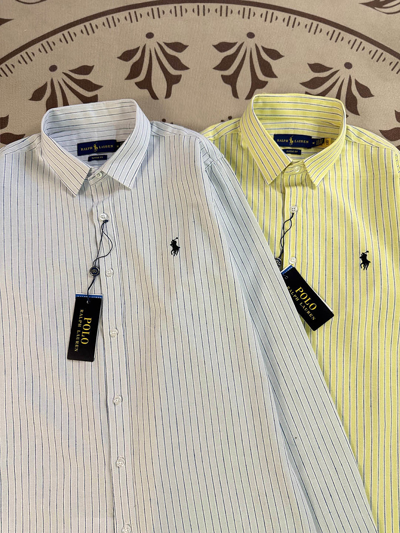 Ralph Lauren Classic Fit Striped Linen Shirt · A3124 — תמונה 17