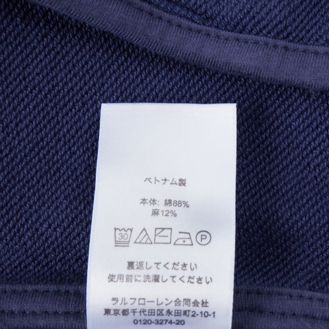 Polo Ralph Lauren Logo Fleece Bomber Jacket · A3449 — תמונה 4