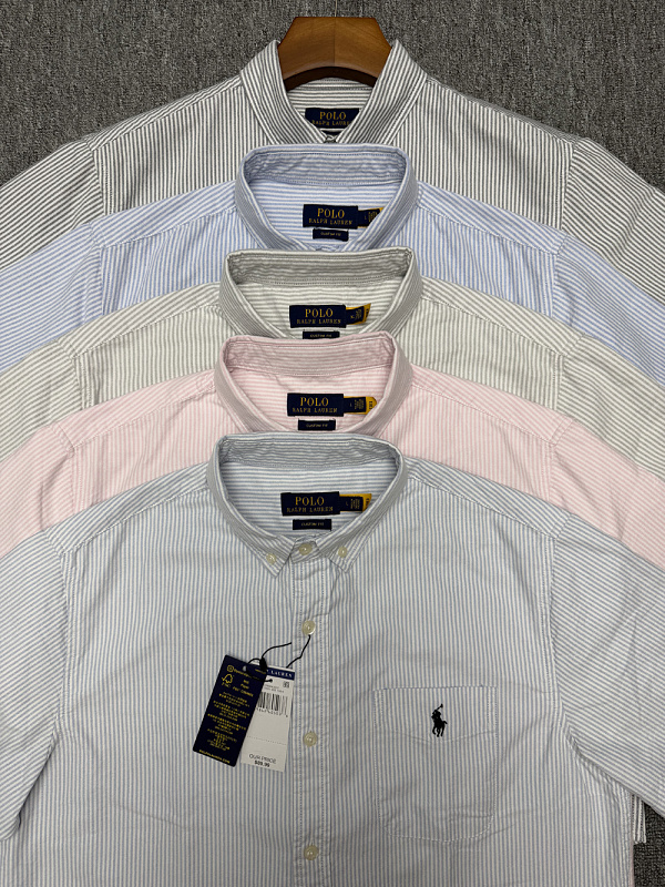 Ralph Lauren Classic Fit Striped Oxford Shirt · A3277 — תמונה 41