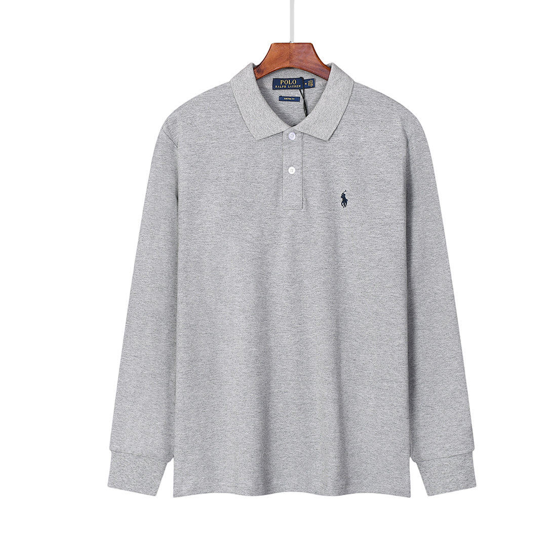 Ralph Lauren Mesh Long-Sleeve Polo Shirt · A2895 — תמונה 29