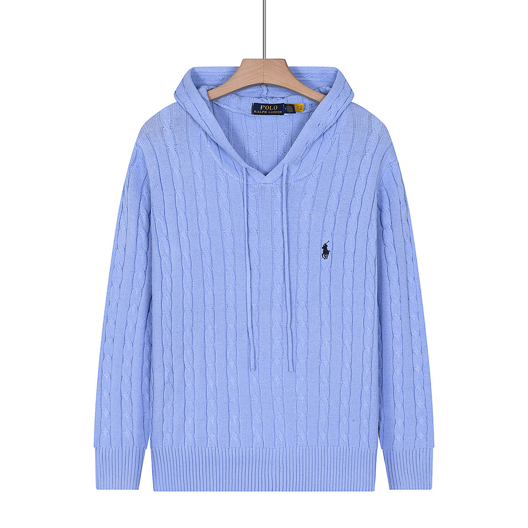 Polo Ralph Lauren Cable Knit Hoodie · A2618 — תמונה 37