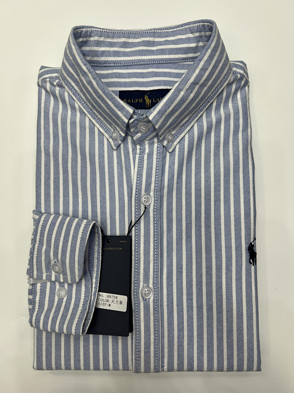 Ralph Lauren Striped Oxford Shirt · A2308 — תמונה 11