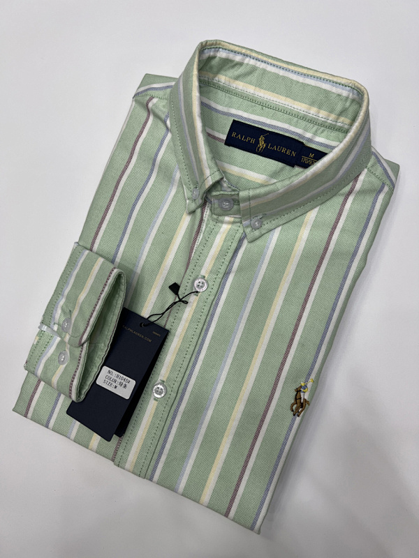 Ralph Lauren Striped Oxford Shirt · A2309 — תמונה 15