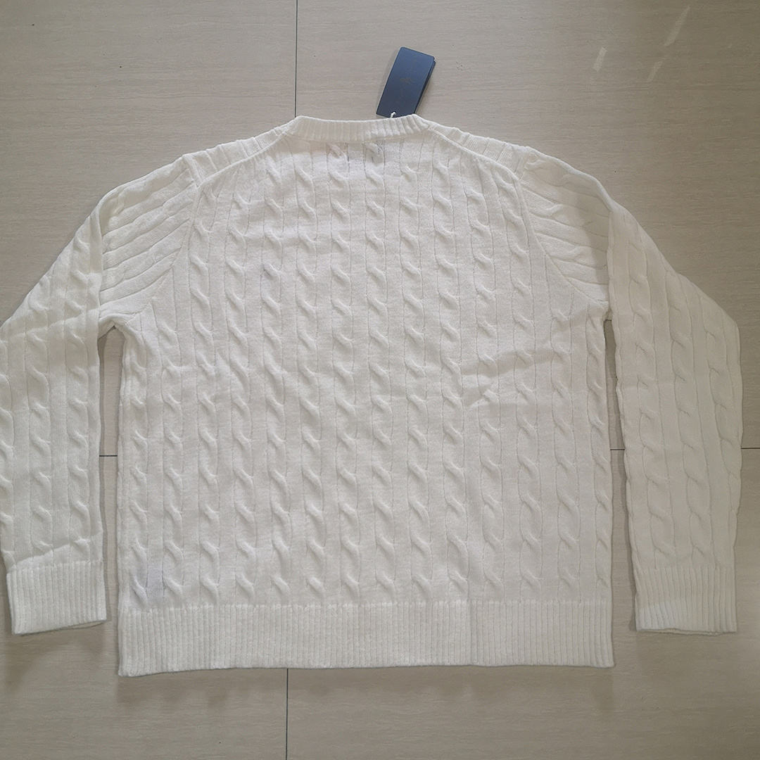 Ralph Lauren Cable-Knit Cotton Crewneck Sweater · A2183 — תמונה 9