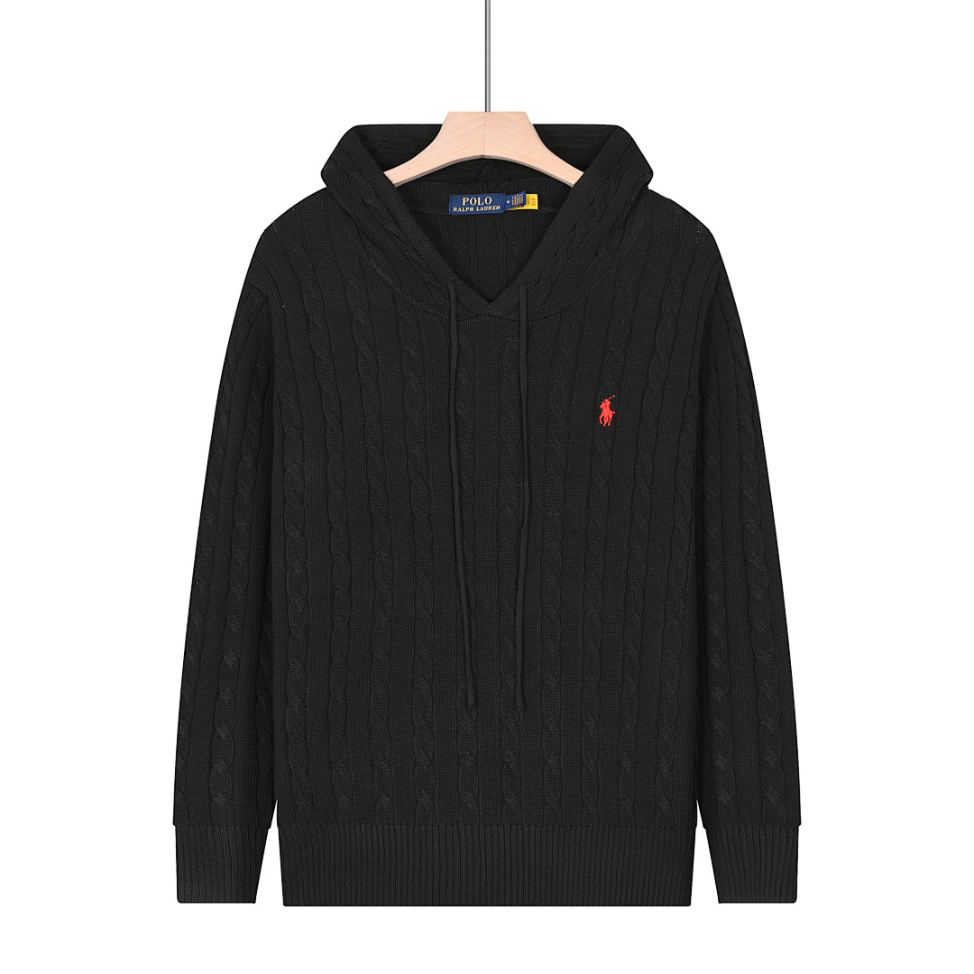 Polo Ralph Lauren Cable Knit Hoodie · A2618 — תמונה 31