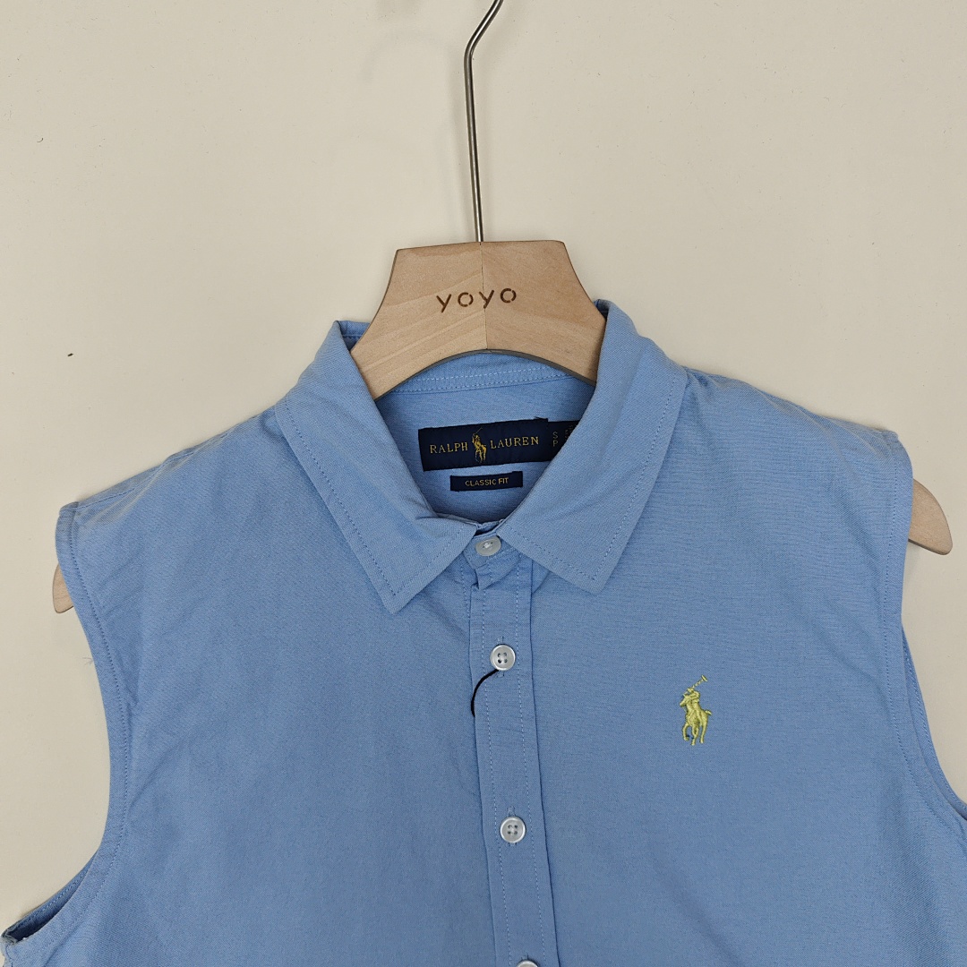 Ralph Lauren Sleeveless Oxford Shirt · A2259 — תמונה 10