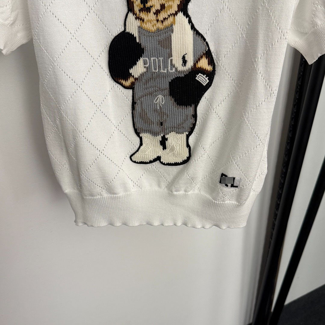 Ralph Lauren Polo Bear Jersey T-Shirt · A3395 — תמונה 5