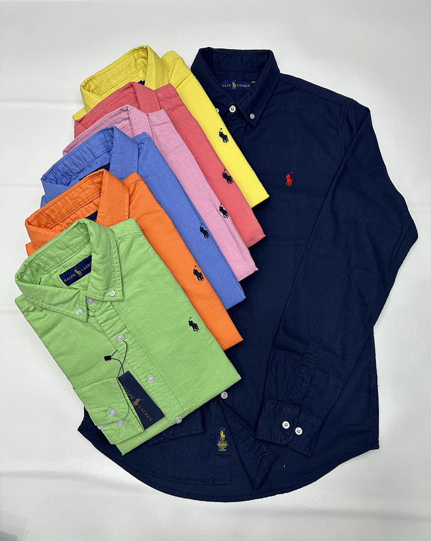 Ralph Lauren Garment-Dyed Oxford Shirt · A2281 — תמונה 36