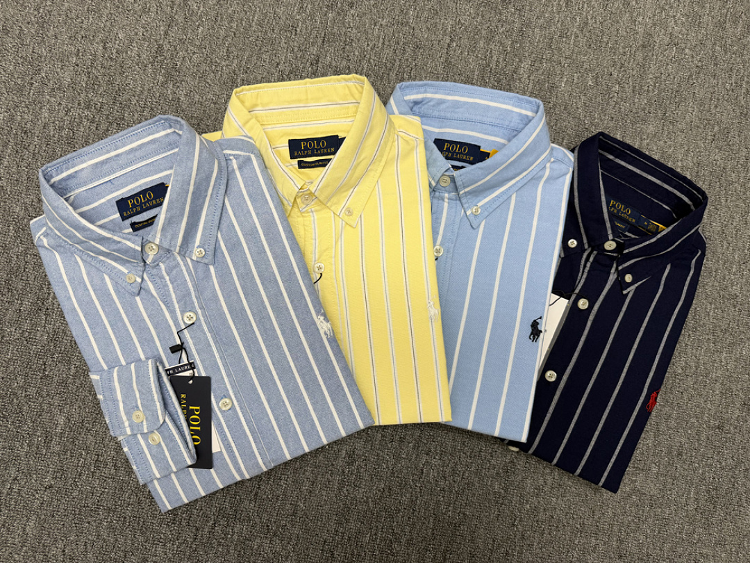Ralph Lauren Classic Fit Striped Oxford Shirt · A3436 — תמונה 18