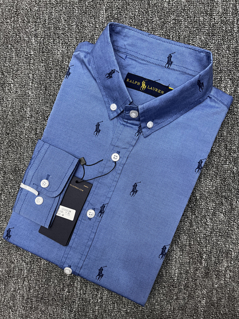 Ralph Lauren Polo Pony Cotton Oxford Shirt · A2349 — תמונה 20