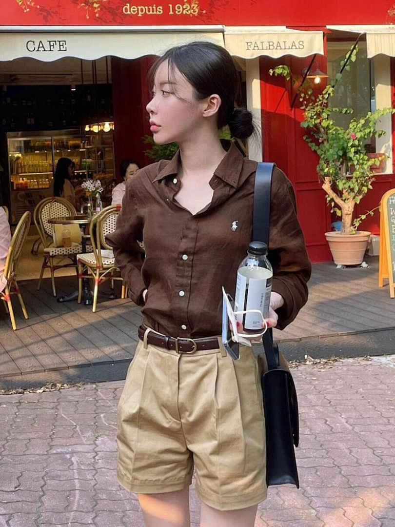 Ralph Lauren Classic Fit Linen Shirt · A2396 — תמונה 21