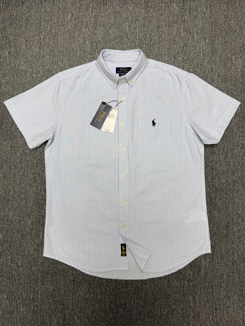 Ralph Lauren Classic Fit Striped Oxford Shirt · A3277 — תמונה 24
