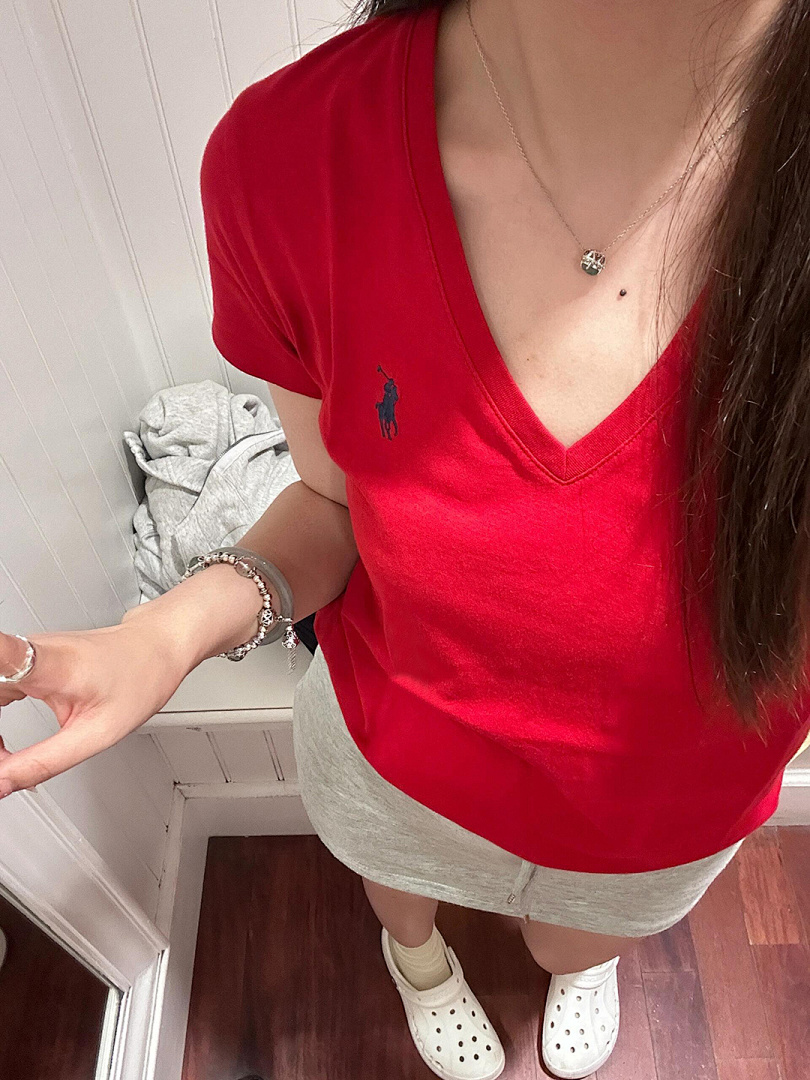 Ralph Lauren V-Neck T-Shirt · A2411 — תמונה 2