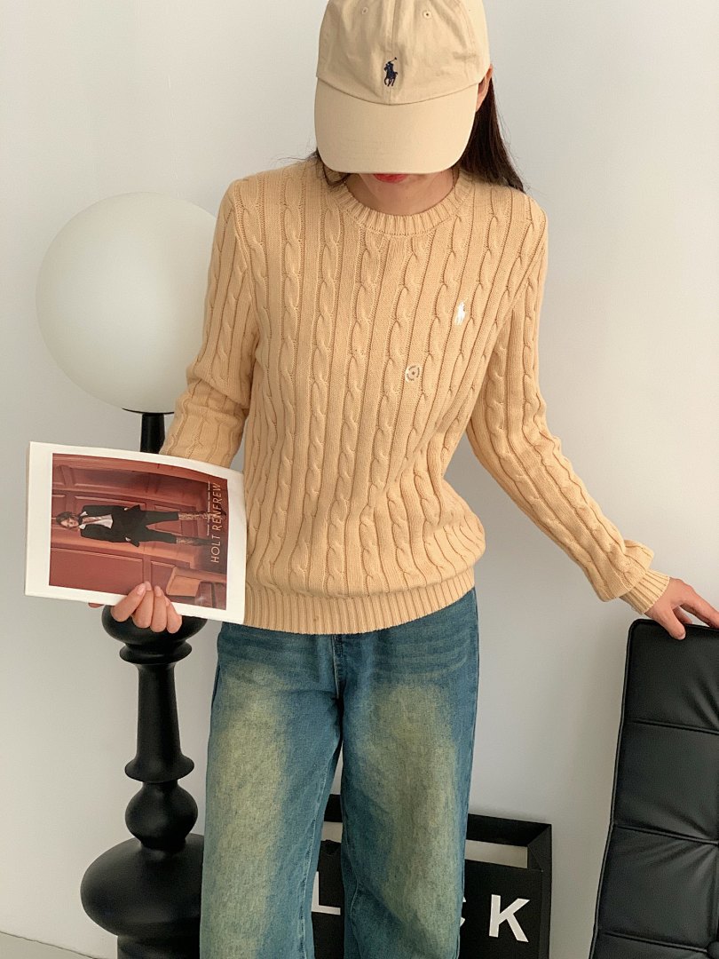 Polo Ralph Lauren Julianna Cable Knit Sweater · A2907 — תמונה 37