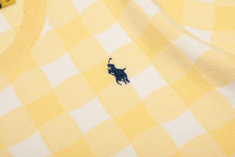 Ralph Lauren Gingham Cotton Short-Sleeve Sweater · A2340 — תמונה 10