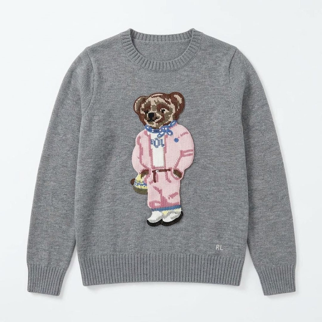 Ralph Lauren Polo Bear Cotton Crewneck Sweater · A3396 — תמונה 7