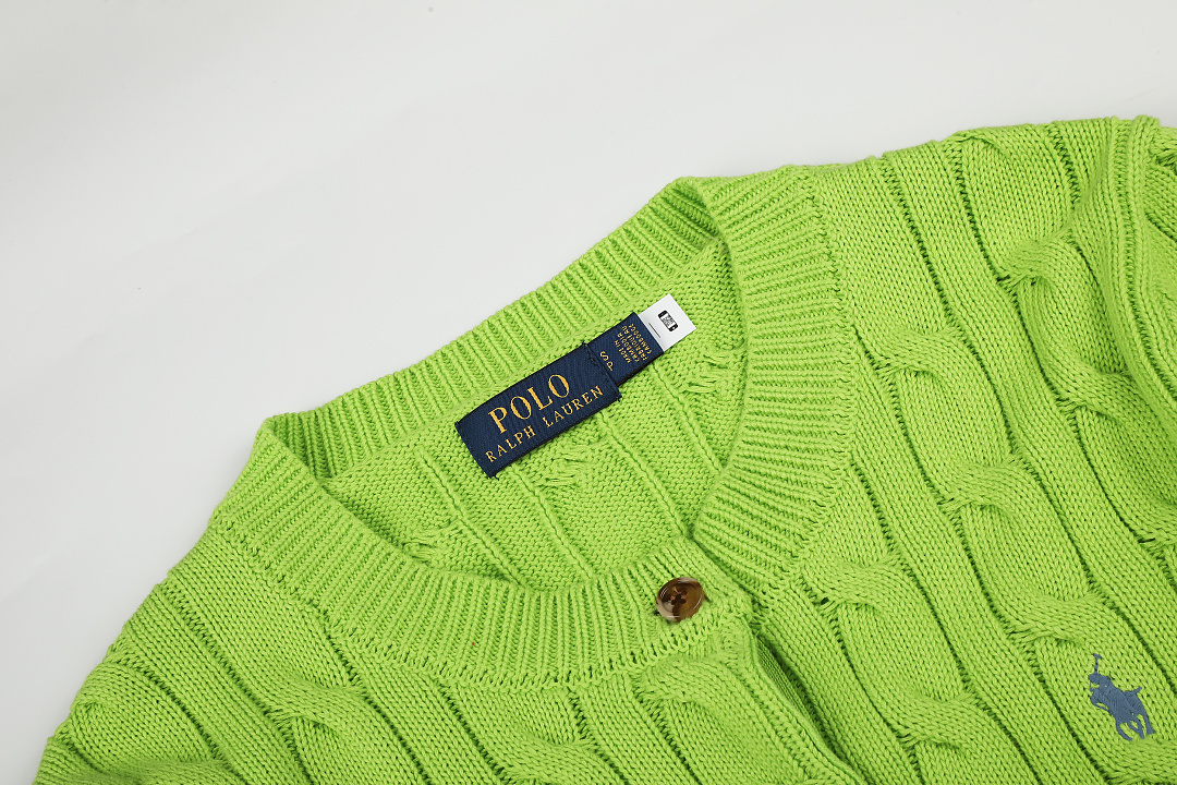 Ralph Lauren Cable Knit Cotton Cardigan · A3415 — תמונה 52