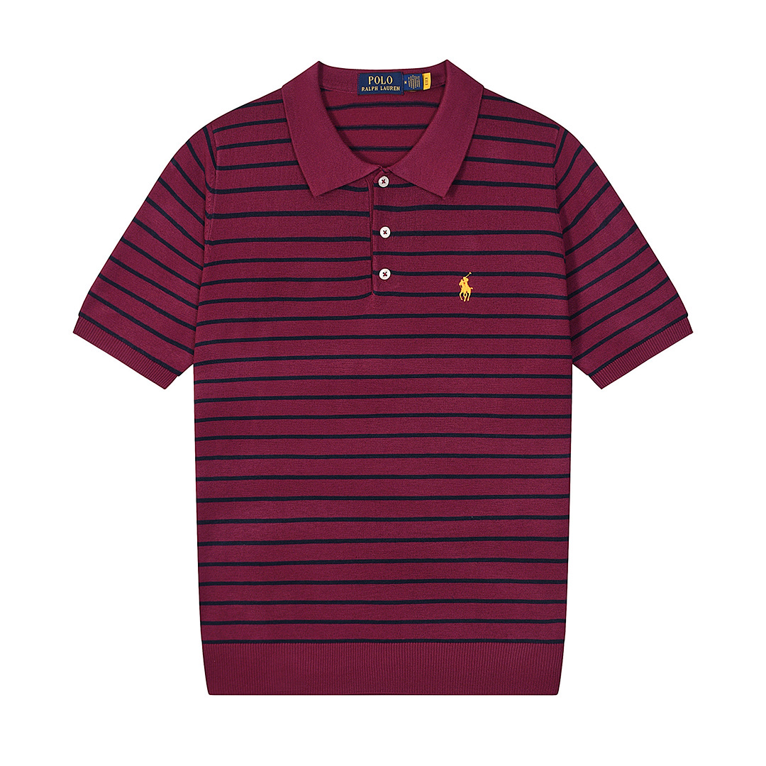 Ralph Lauren Classic-Fit Striped Soft Cotton Polo · A3037 — תמונה 17