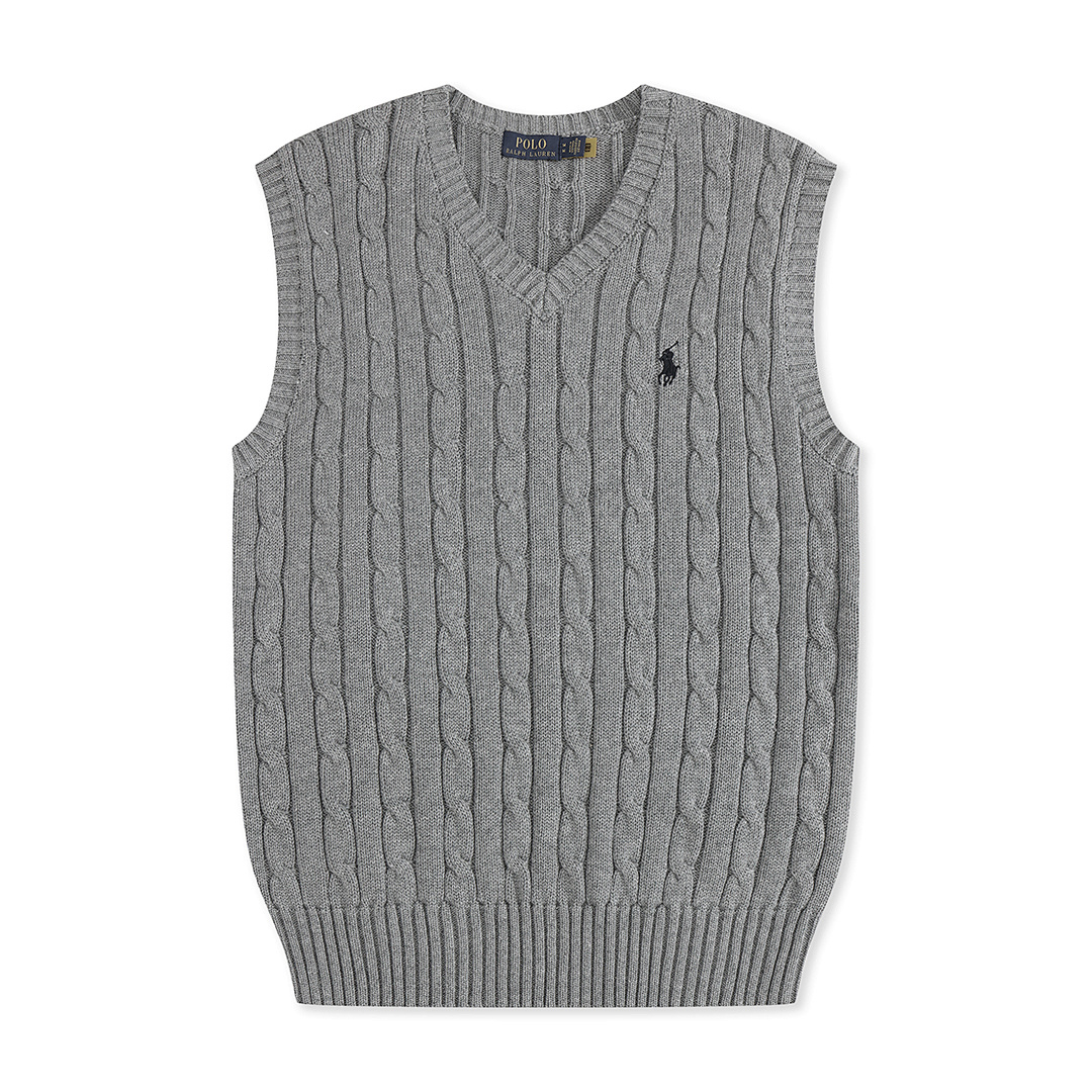 Polo Ralph Lauren Cable-Knit Cotton Sweater Vest · A2831 — תמונה 24