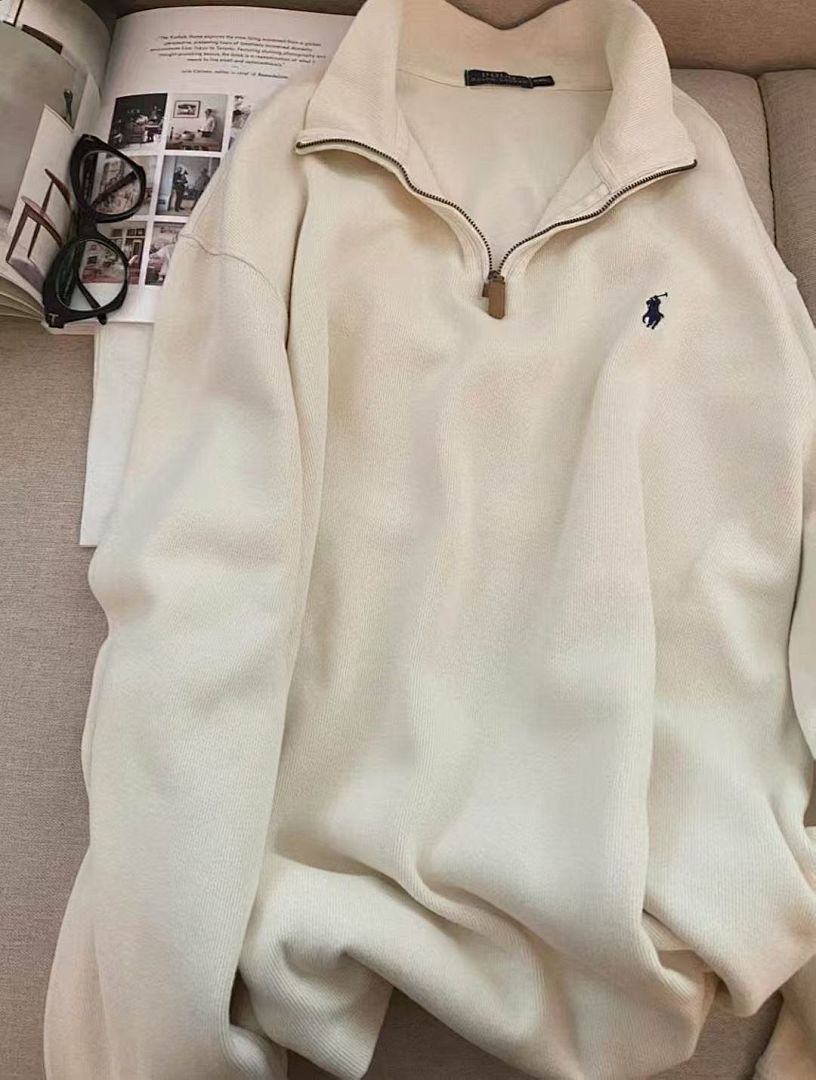 Ralph Lauren Estate Rib Half-Zip Pullover · A2555 — תמונה 7