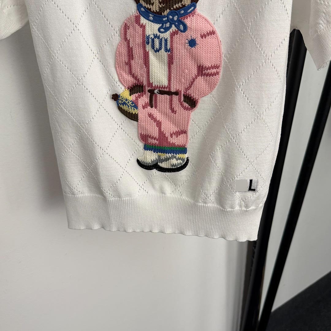 Ralph Lauren Polo Bear Jersey T-Shirt · A3395 — תמונה 3