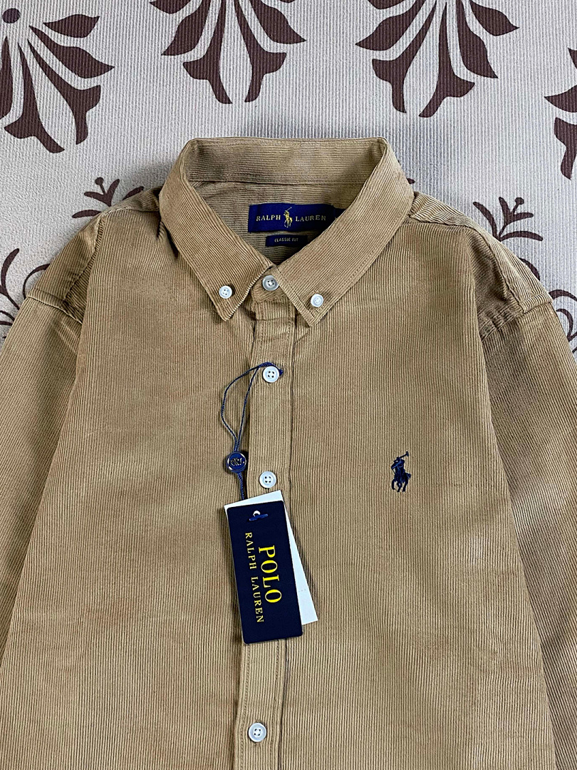 Polo Ralph Lauren Corduroy Long-Sleeve Collared Shirt · A2496 — תמונה 10