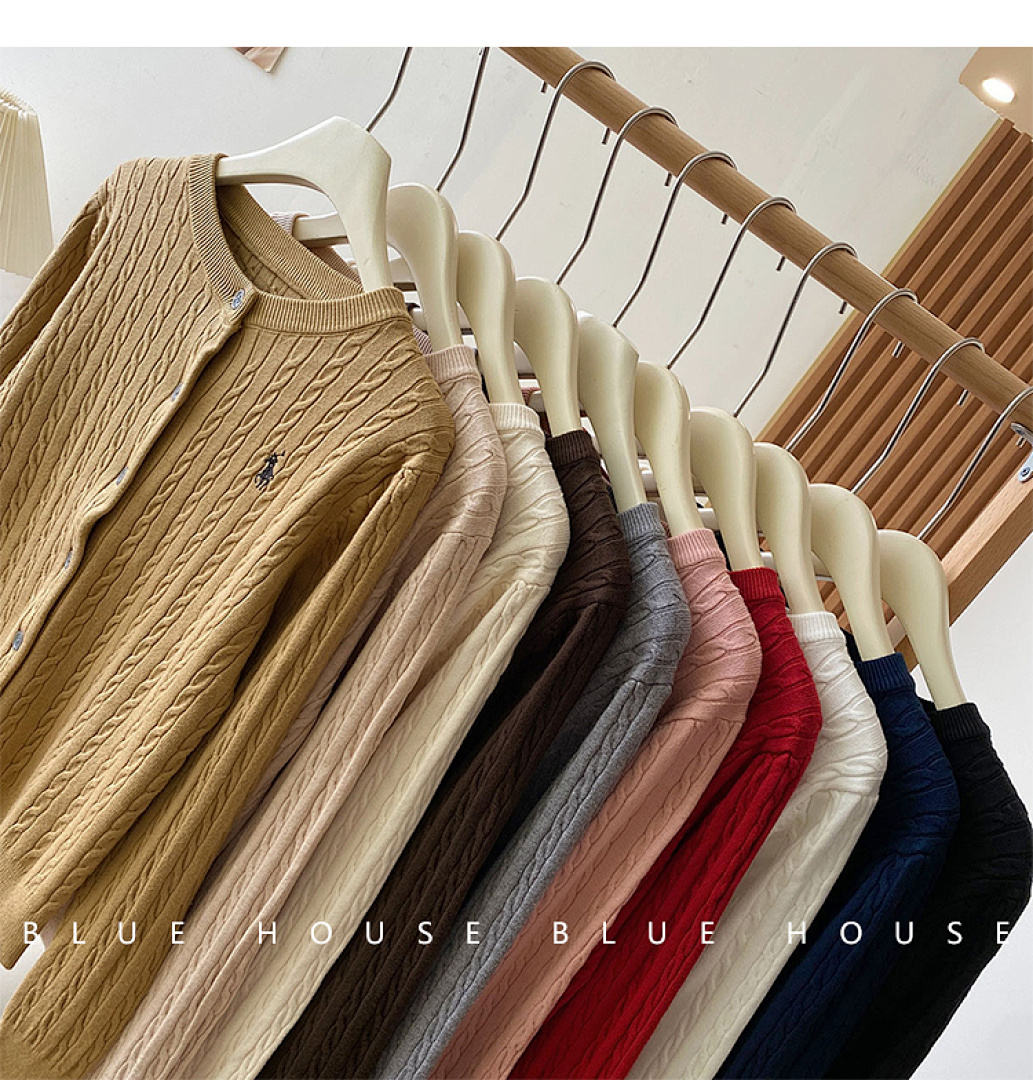 Ralph Lauren Cable-Knit Cotton Cardigan · A2092 — תמונה 17