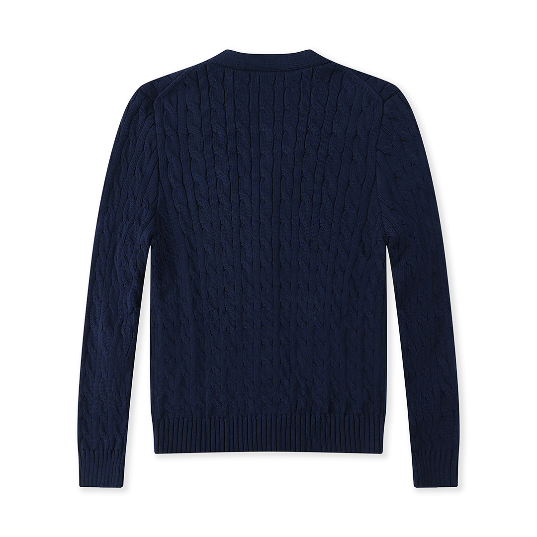 Ralph Lauren Cable-Knit Cotton Cardigan · A2568 — תמונה 19