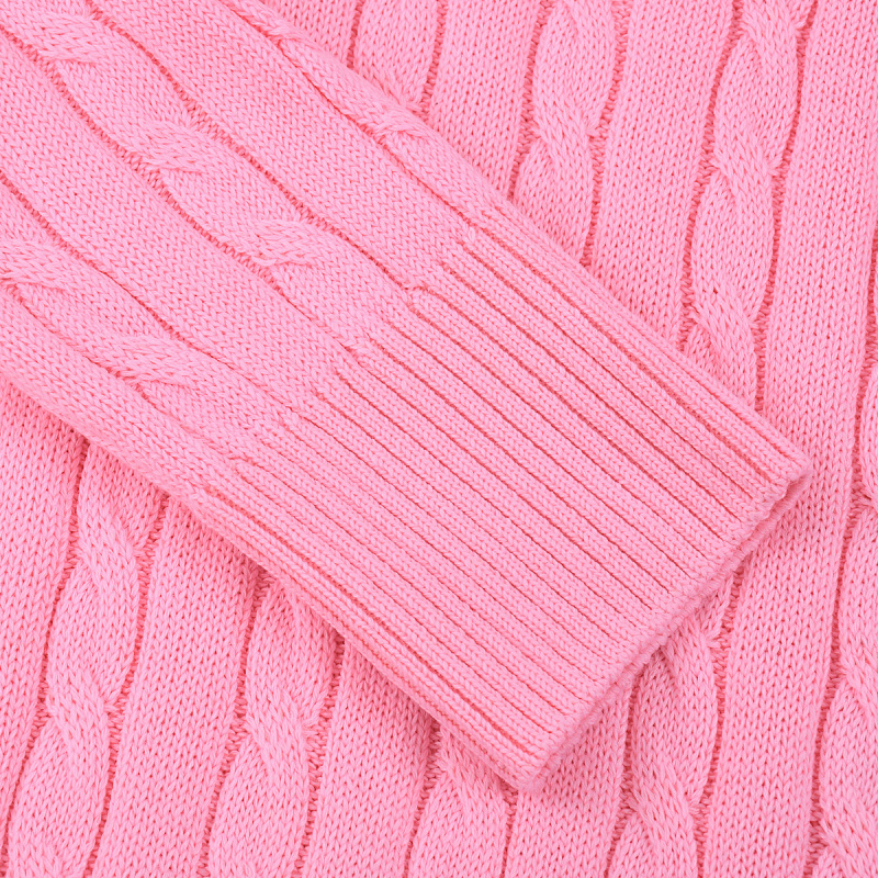 Ralph Lauren Cable-Knit Cotton Polo Sweater · A2569 — תמונה 38