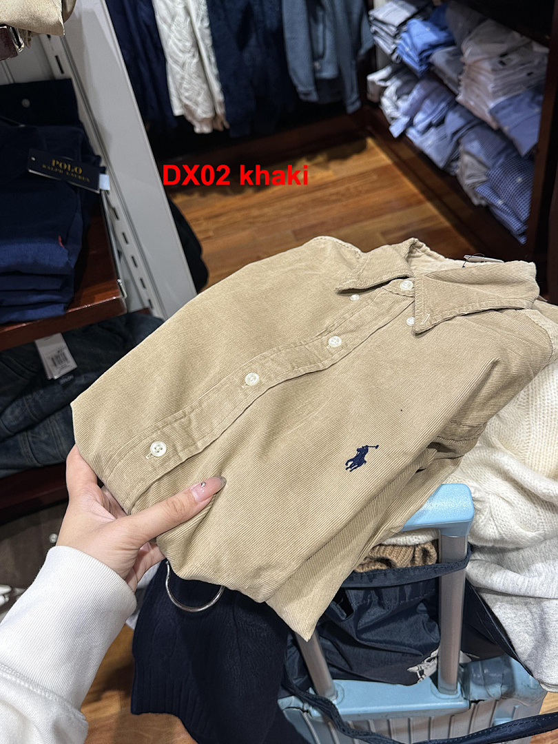 Polo Ralph Lauren Corduroy Long-Sleeve Collared Shirt · A2496 — תמונה 26