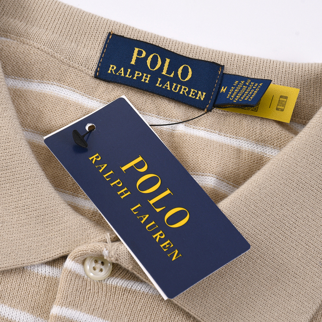 Ralph Lauren Classic-Fit Striped Soft Cotton Polo · A3037 — תמונה 11