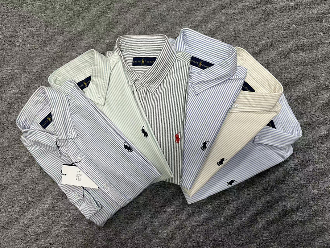 Ralph Lauren Classic Fit Striped Oxford Shirt · A2953 — תמונה 11